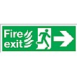 Fire Exit Right Arrow