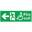 Refuge Signs Left Arrow