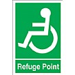 Refuge Signs Disabled