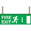 Doubled Sided Hanging Sign