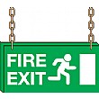 Doubled Sided Hanging Sign