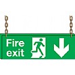 Doubled Sided Hanging Sign