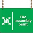 Doubled Sided Hanging Sign