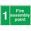 Custom Numbered Fire Assembly Point Sign
