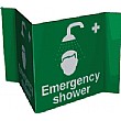 Emergency Shower Projection Sign