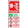 Fire Hose Reel Sign