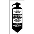 Co2 Usage Description Sign