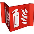 Fire Extinguisher Projection Fire Sign