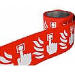 Fire Alarm Labels On A Roll