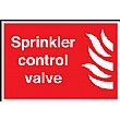Sprinkler Control Valve Sign