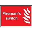 Firemans Switch Sign