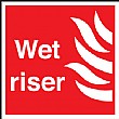 Wet Riser Sign