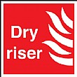 Dry Riser Sign