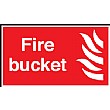 Fire Bucket Sign