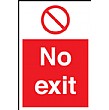No Exit Sign