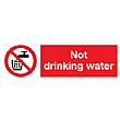 Not Drinking Water Sign
