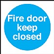Fire Door Keep Closed Sign