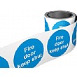 Fire Door Keep Shut Labels