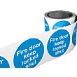 Fire Door Keep Locked Shut Labels