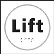 Braille Lift Sign