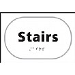 Braille Stairs Sign