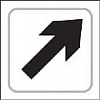 Braille Diagonal Arrow