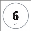 Braille '6' Symbol