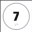 Braille '7' Symbol