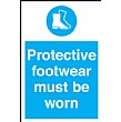 Protective Footwear Must Be Worn Sign
