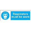Respirators Must Be Worn Sign