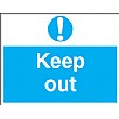 Keep Out Sign