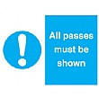 All Passes Must Be Shown