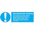 Mincing/Mixing Machine Sign