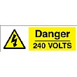 Danger 240 Volts Sign