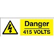 Danger 415 Volts Sign