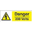 Danger 230 Volts Sign