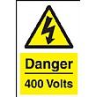 Danger 400 Volts Sign