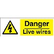 Danger Live Wires Sign