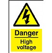 Danger High Voltage Sign
