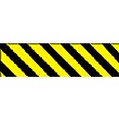 Yellow/Black Diagonal Lines