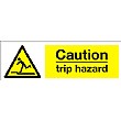 Caution Trip Hazard Sign