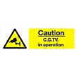 Caution C.C.T.V. In Operation Sign