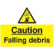 Caution Falling Debris Sign