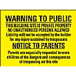 Warning To Public...