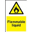 Flammable Liquid Sign