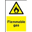 Flammable Gas Sign