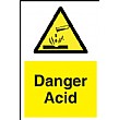 Danger Acid Sign