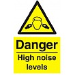 Danger High Noise Levels Sign