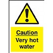 Caution Very Hot Water Sign