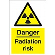 Danger Radiation Risk Sign